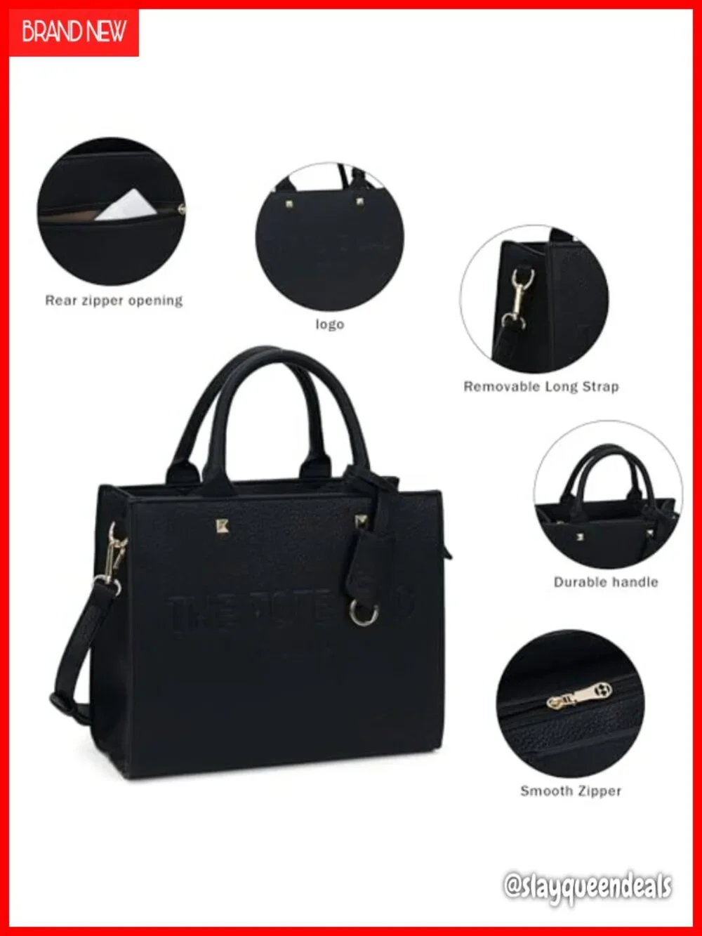 Chinllo Tote Bag for Women Top Handle Satchel Purse Handbag with Shoulder Strap